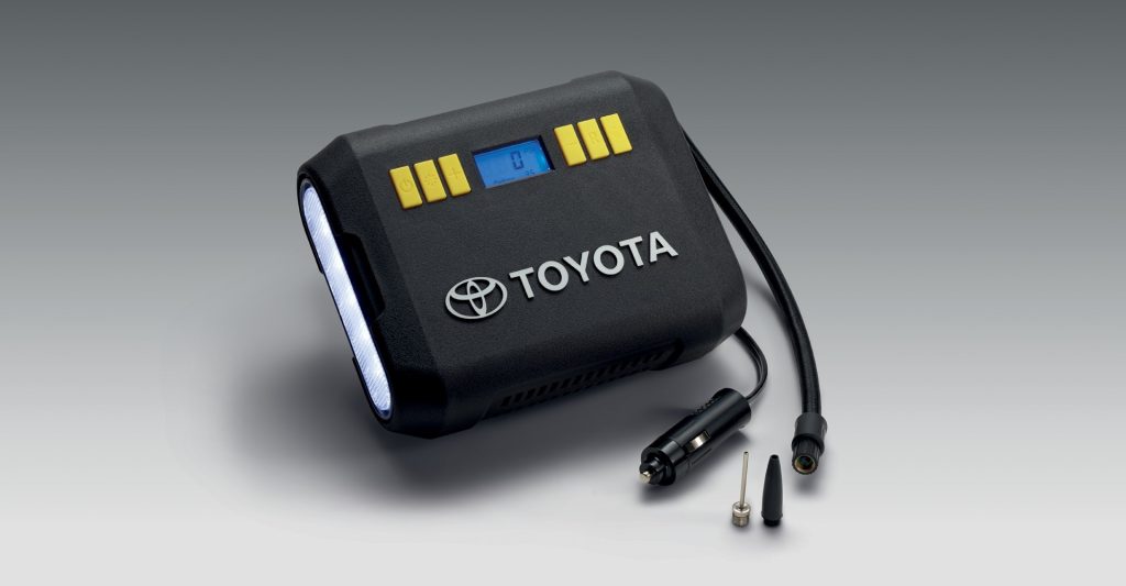 Bơm Lốp Toyota Chính Hãng – Giải Pháp An Toàn Cho Mọi Hành Trình 1 bom lop toyota chinh hang
