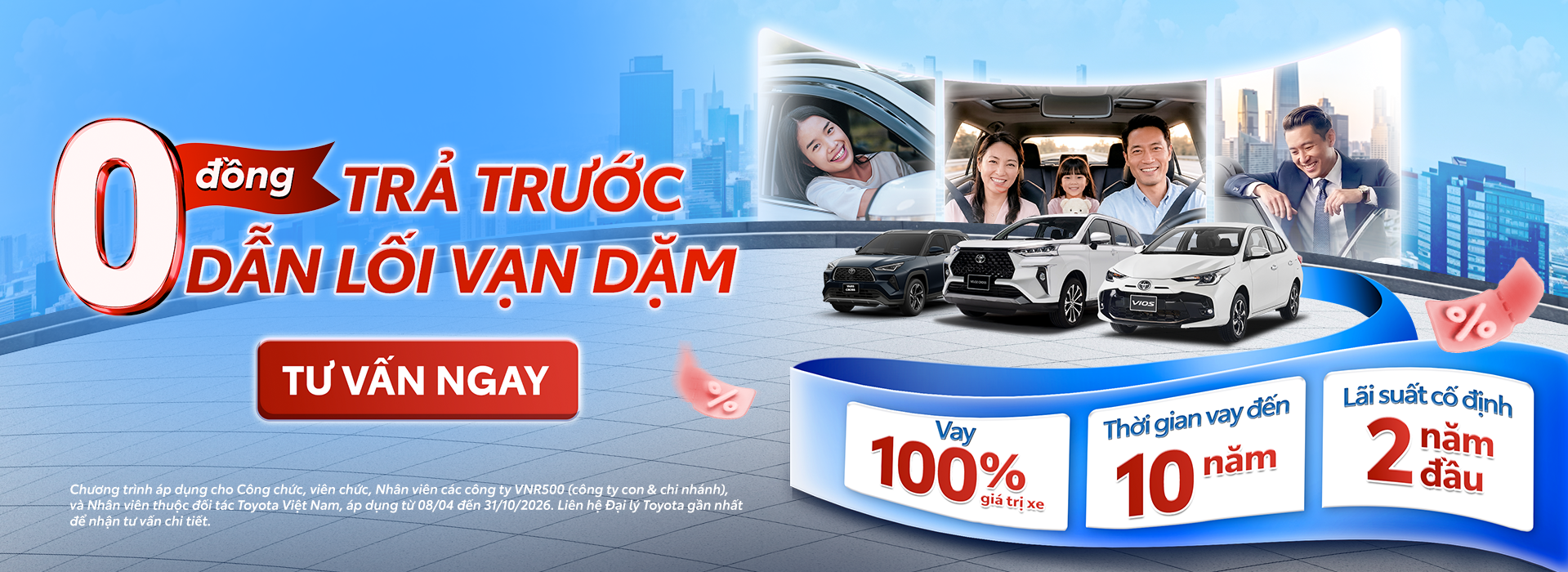 Mua Toyota Veloz Cross 2026 Tại Toyota Mỹ Đình – Lãi Suất 0%, Tặng 100% Lệ Phí Trước Bạ, Tặng 01 Năm Bảo Hiểm Thân Vỏ Và Phụ Kiện Chính Hãng 23 tai chinh toyota 2026 vay tra gop toyota veloz